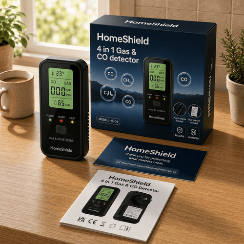 HomeShield® | 4-in-1 Smart CO Detector