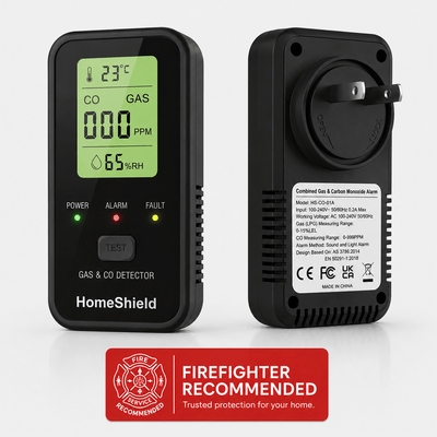 HomeShield™ | 4 - in - 1 Smart CO Detector - HomeShield