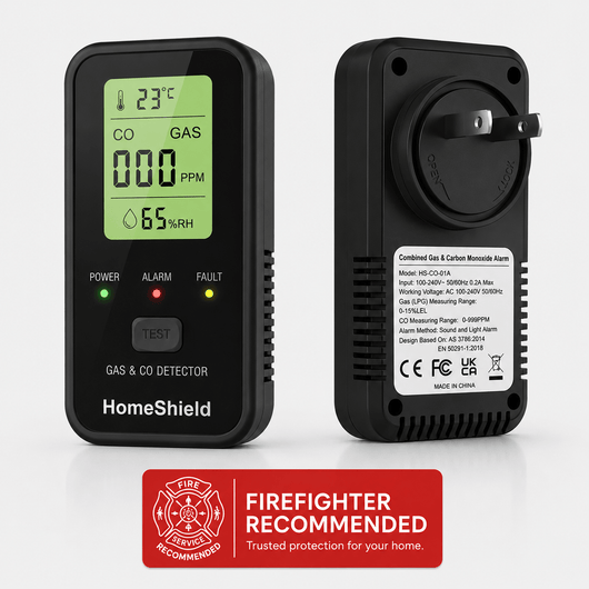 HomeShield™ | 4 - in - 1 Smart CO Detector - HomeShield
